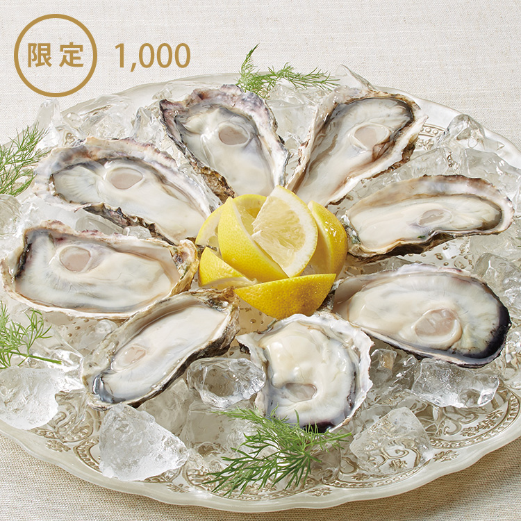 スルッと取れる！殻付き生がき（生食用）Ｍ