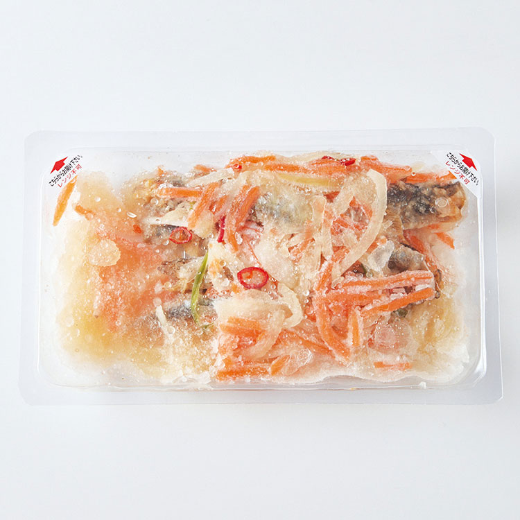 野菜たっぷり！大きなししゃもの南蛮漬（２パック）