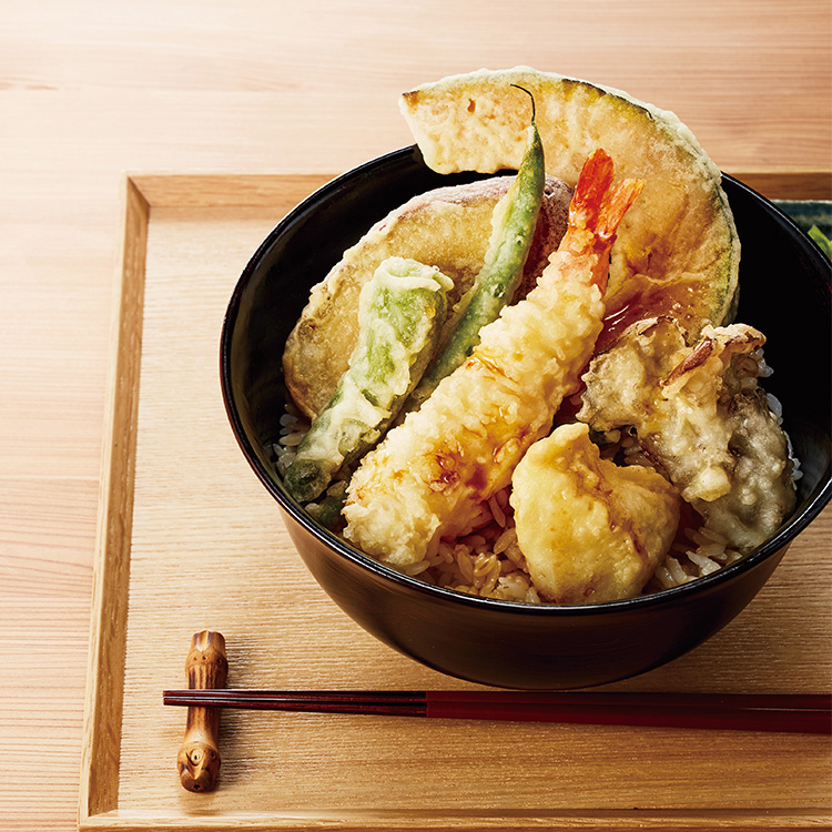 Ｚ’ｓＭＥＮＵ　七福てんぷら・芝海老の野菜かき揚げセット