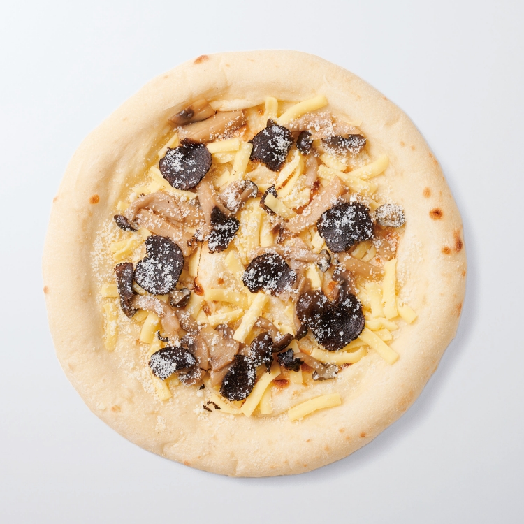 石窯焼きピザ（きのことトリュフのピザ）