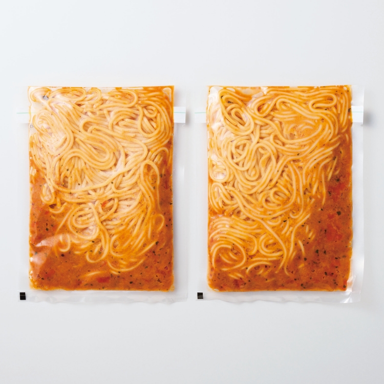 シーフードラグーパスタ（タコのトマトソース）