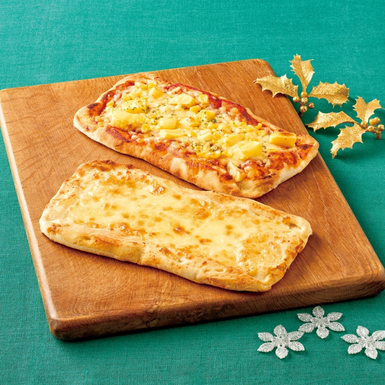 ４種のチーズピザ＆ポテマヨピザ