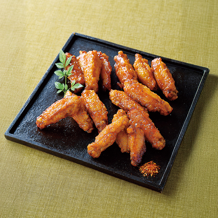 甘辛タレで食べるチキンバー