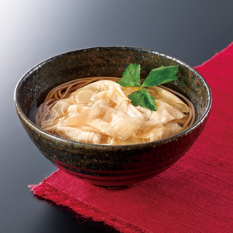 日光ゆばのあんかけ蕎麦