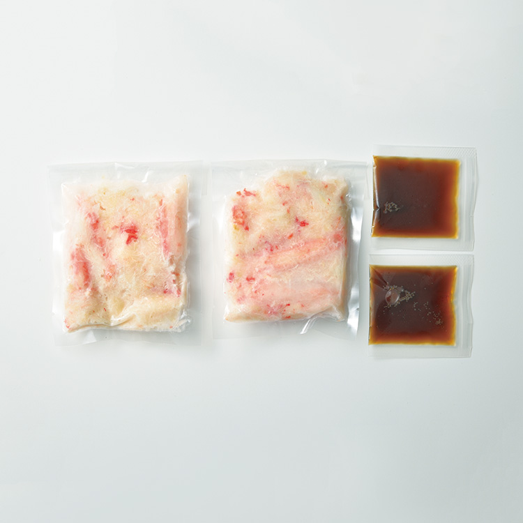 本ずわいがにたっぷり　炊き込みご飯の素