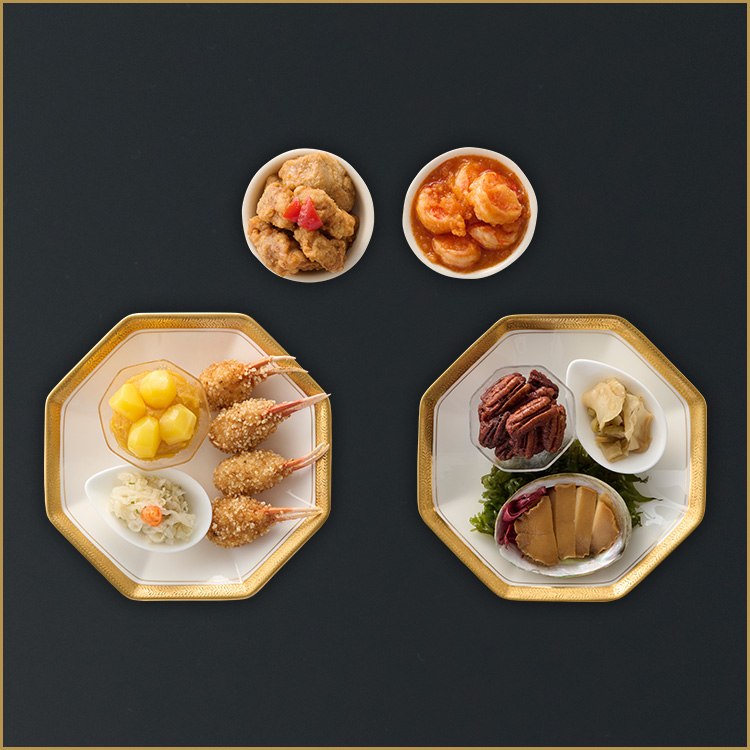 中華オードブル【中華八角一段重】