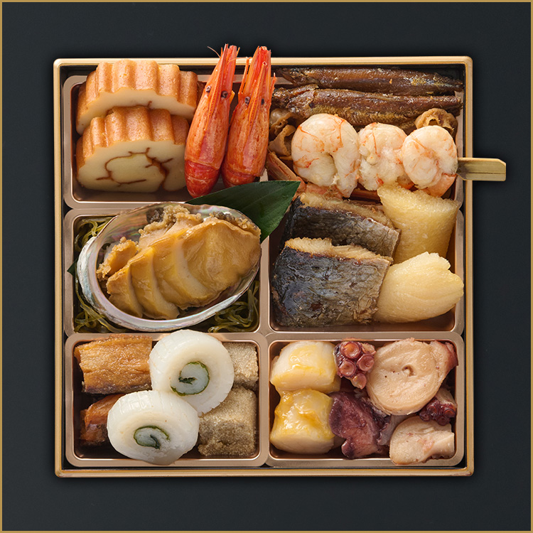 「美しい国から」　北海【海鮮和風二段重】