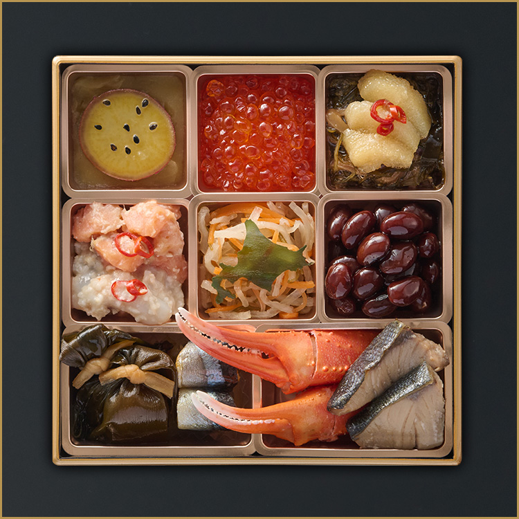 「美しい国から」　北海【海鮮和風二段重】