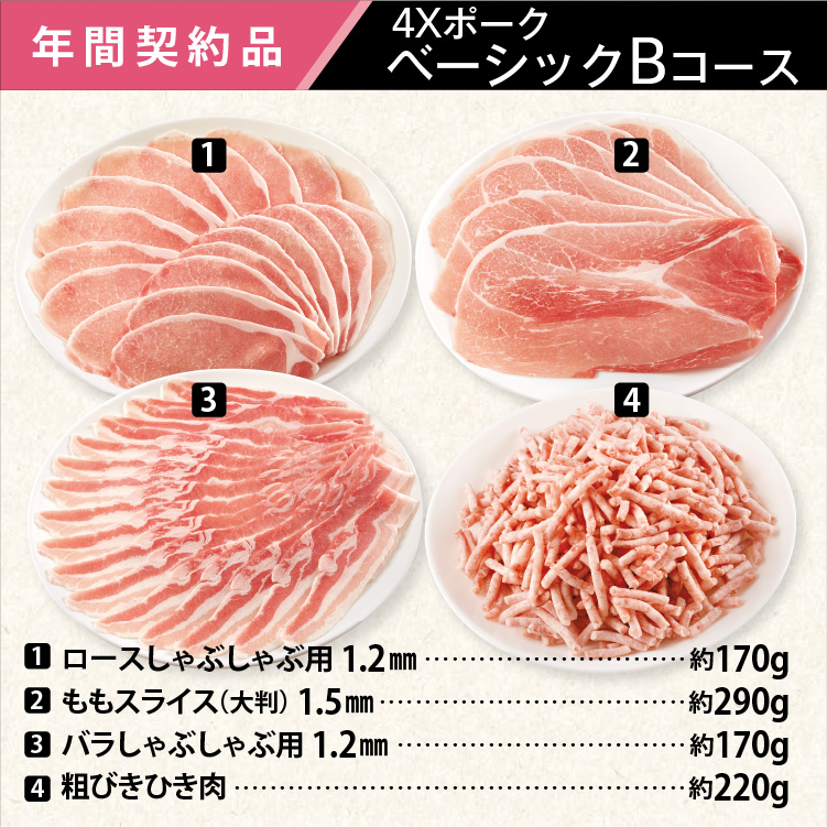2026年　ポークベーシックBコース