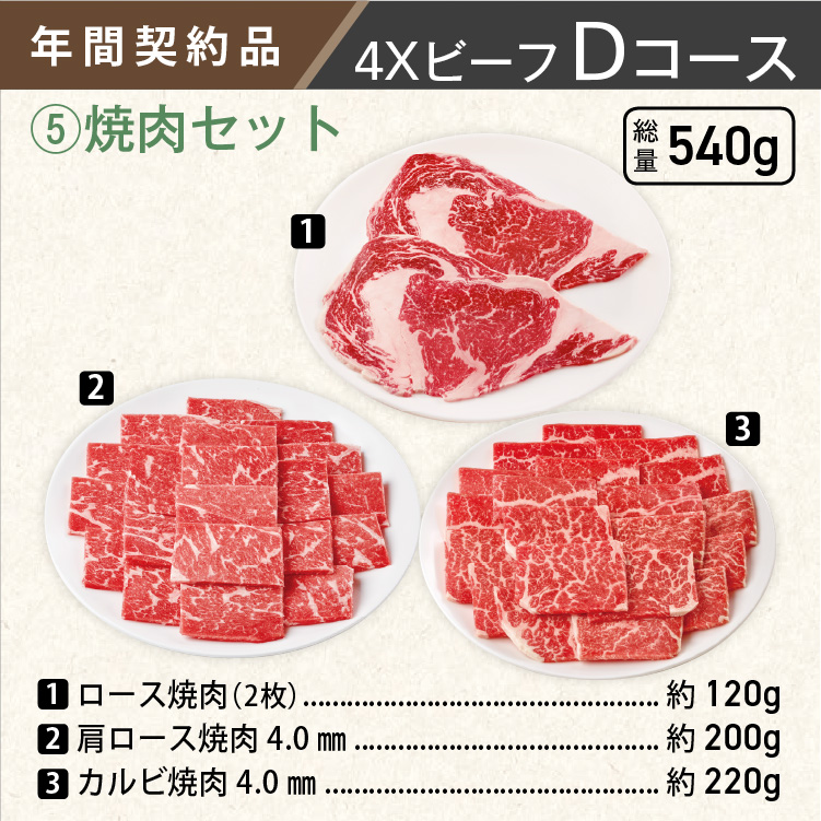 2026年　ビーフDコース