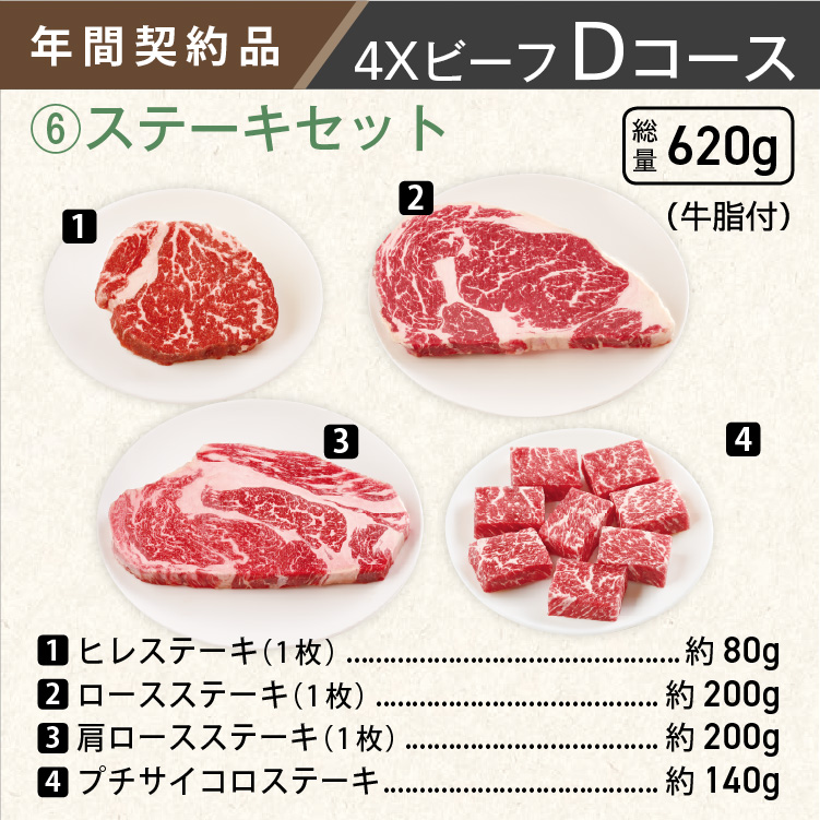 2026年　ビーフDコース