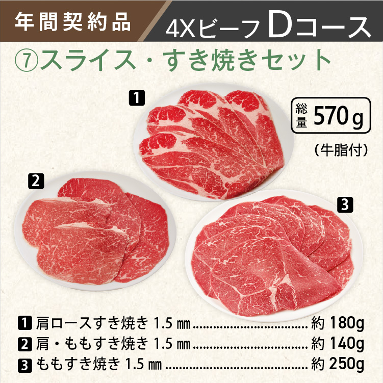 2026年　ビーフDコース