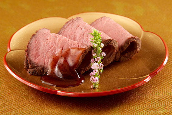 画像：4Xビーフのローストビーフ