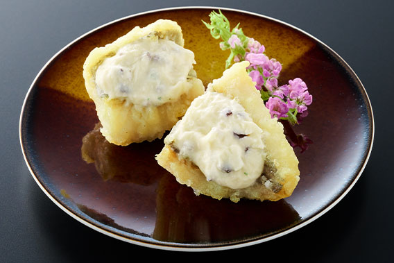 画像：マトウダイのクリームオイスターソース