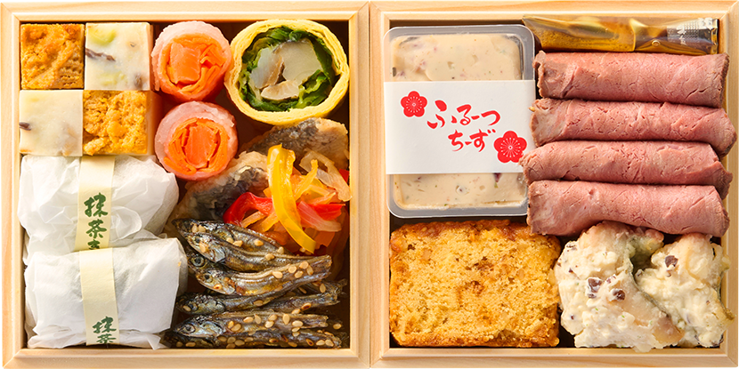 画像：小槌・巻物