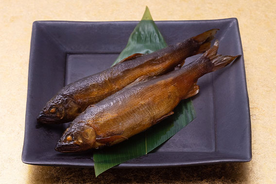 画像：鮎煮びたし