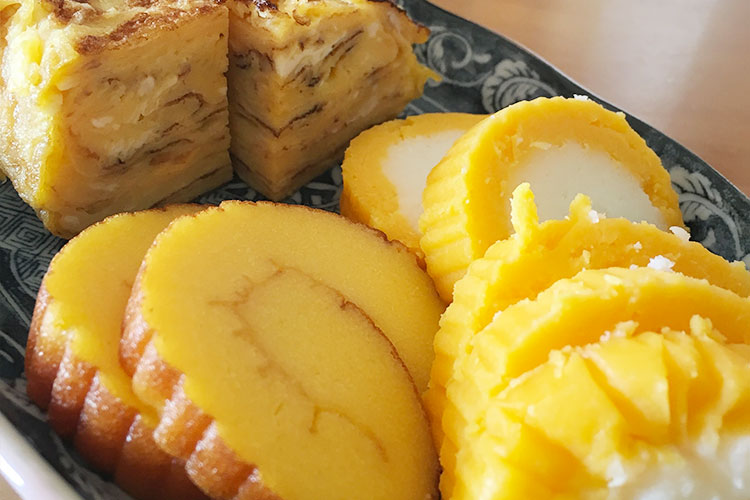 写真：伊達巻のチーズ焼き