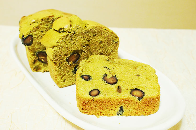 写真：黒豆のパウンドケーキ