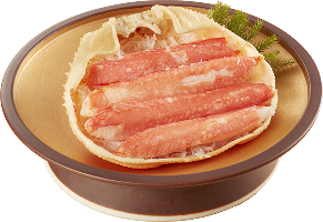 画像：ずわいがに甲羅盛り（蟹みそ入）