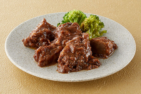 画像：4Xビーフの赤ワイン煮（ブフ・ブルギニョン）
