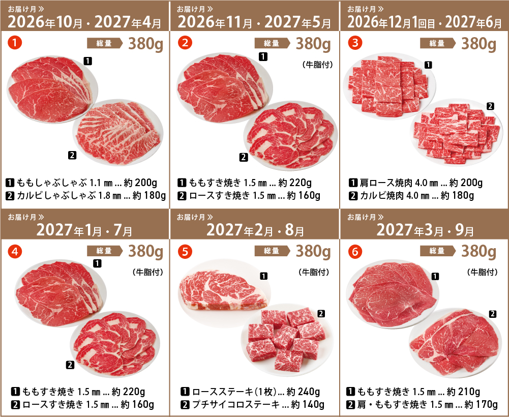 4Xビーフセット