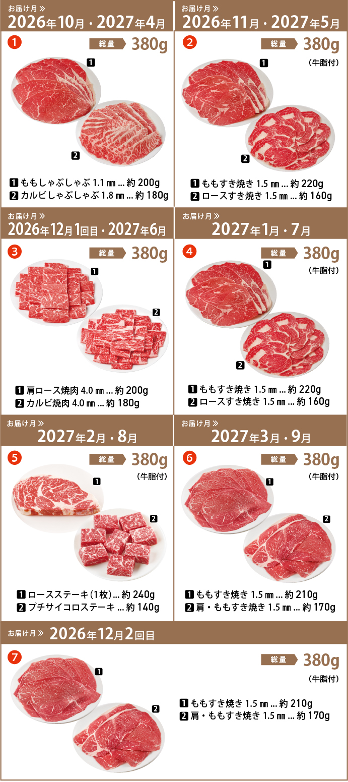 4Xビーフセット