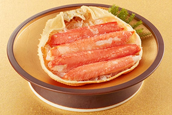 ずわいがに甲羅盛(蟹みそ入)