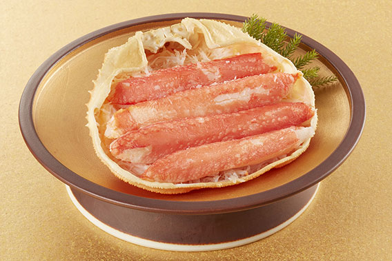 ずわいがに甲羅盛り（蟹みそ入）